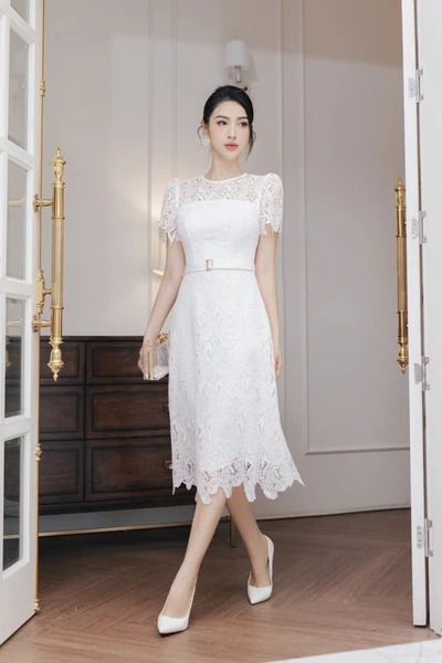 Daisy Dress - Đầm kết hoa nhẹ nhàng