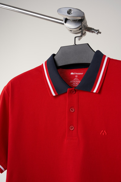 Flexi Polo - Áo Slim fit viền trắng