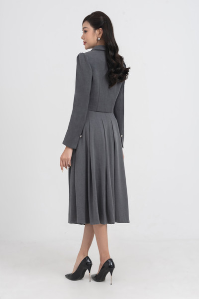 Áo blazer Tuysi dáng ngắn