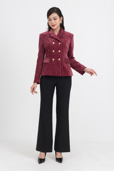 Velvet vest - Áo vest 2 hàng khuy