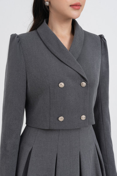 Áo blazer Tuysi dáng ngắn