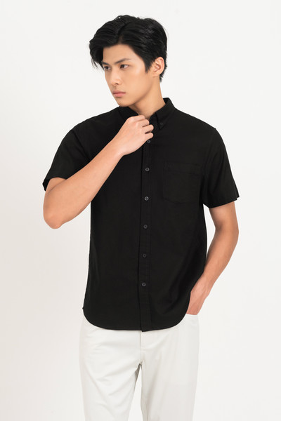 Áo sơ mi trơn cổ đức Resort Shirt