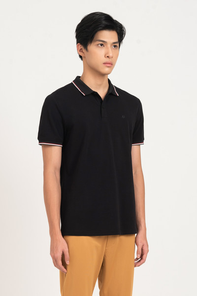 Áo Polo Supima cổ kẻ Devlin