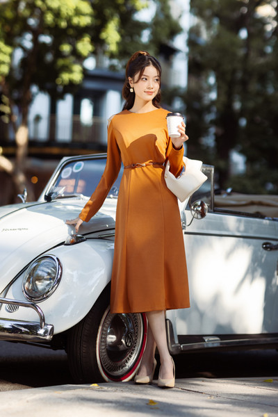 Caily Dress - Đầm thun cut out