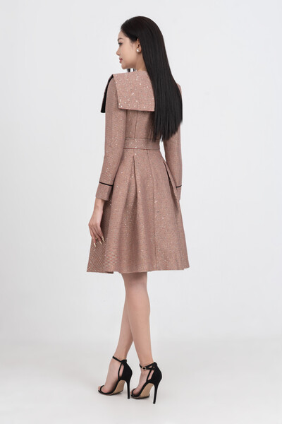 Glamour tweed dress