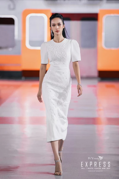 Calista Dress - Đầm dạ hội thêu hoa