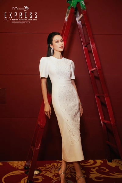 Calista Dress - Đầm dạ hội thêu hoa