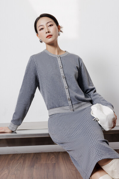 Argyle Set - Set áo len họa tiết