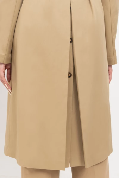 Trench coat Beige - Áo măng to 3 khuy