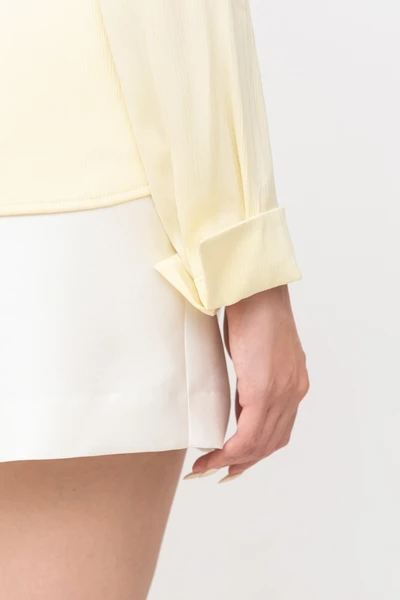 Áo sơ mi lụa Basic