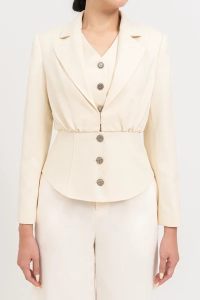 Áo gile dạ Tweed