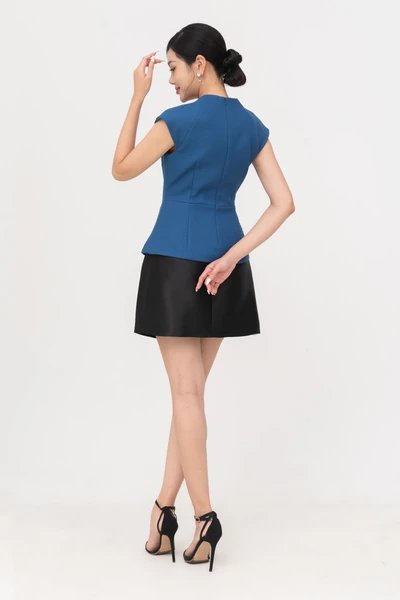 Áo Twill cổ kiểu