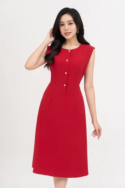 Hannah Dress - Đầm A tay liền