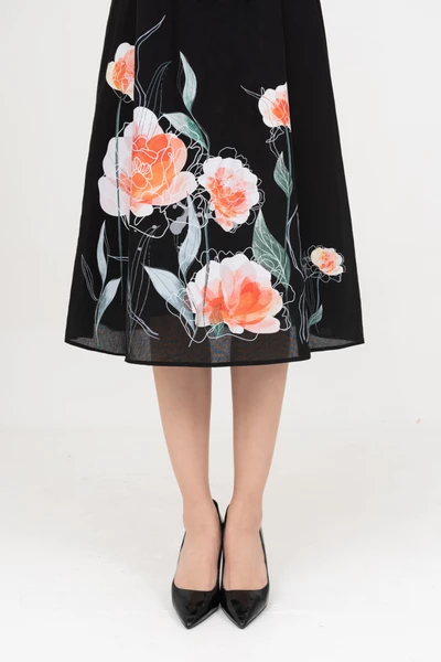 Azalea Dress - Đầm dệt hoa nghệ thuật