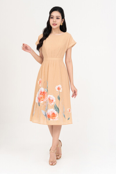 Azalea Dress - Đầm dệt hoa nghệ thuật