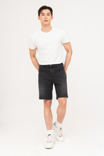 Streetwear Shorts - Quần Shorts Jeans Slim MS 23E4112
