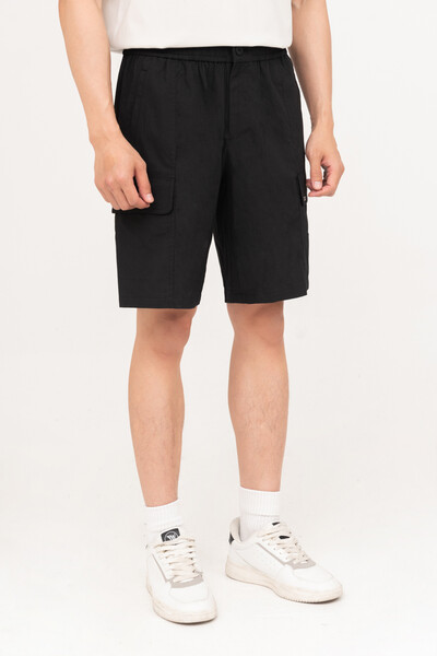 Quần short Regular Seersucker