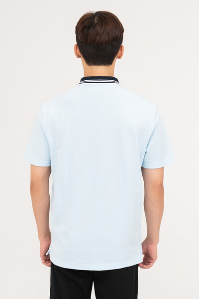 Áo polo Regular Supima cổ kẻ