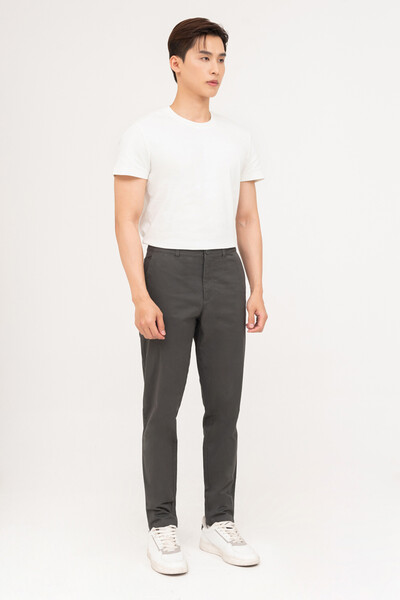 Stile Trousers - Quần Slim Khaki
