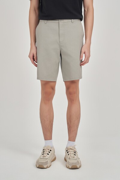 Quần shorts Khaki Slim fit MS 20E4236
