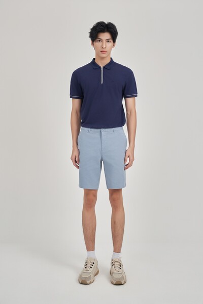 Áo Polo Modal Slim fit phối viền