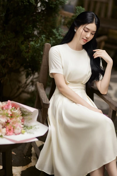 Sophia Dress - Đầm xòe pastel