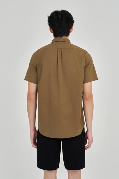 Áo sơ mi Regular Cotton túi ngực