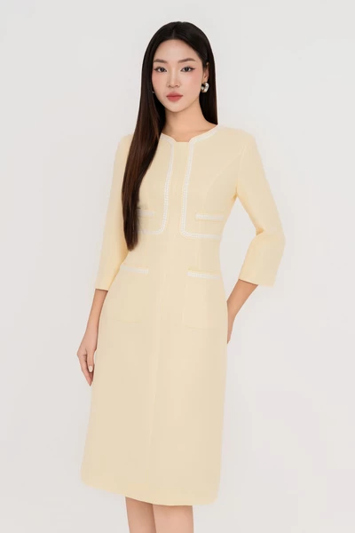 Đầm Tuysi A Yellow