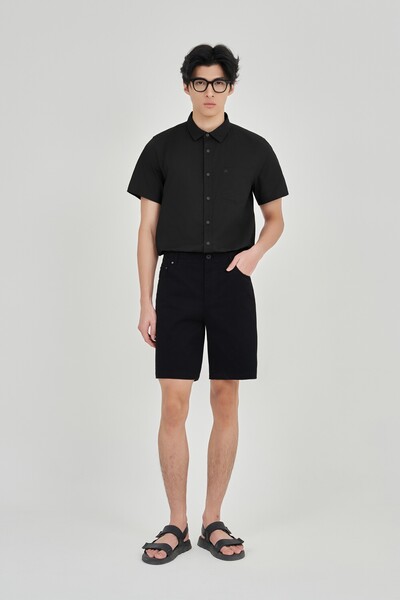Áo sơ mi Regular Cotton túi ngực