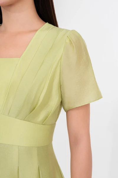 Đầm xòe Tencel Pleated