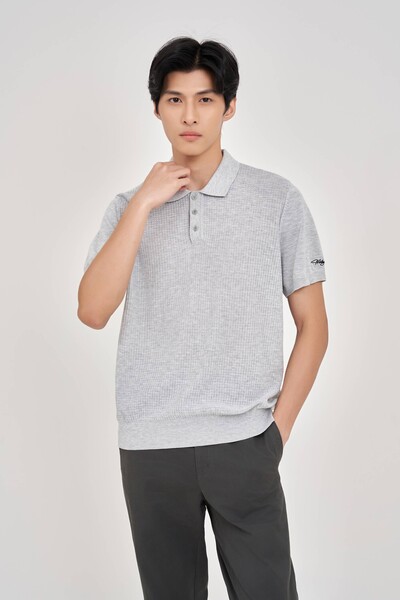 Knit Polo - Áo len cổ đức