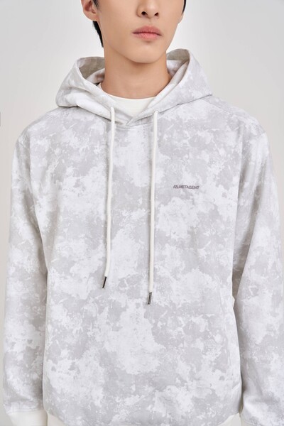 Áo Hoodie Gray Camo