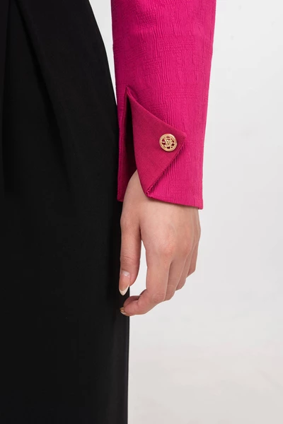 Áo vest Pink Sleeves JACQUARD