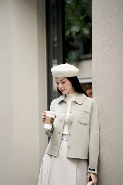 Merino Wool - Áo khoác dạ lông cừu