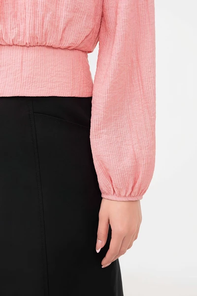 Áo sơ mi Croptop Office