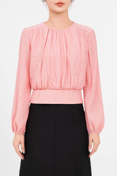 Áo sơ mi Croptop Office