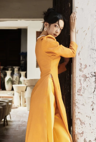 Quần áo dài Hoàng Kim