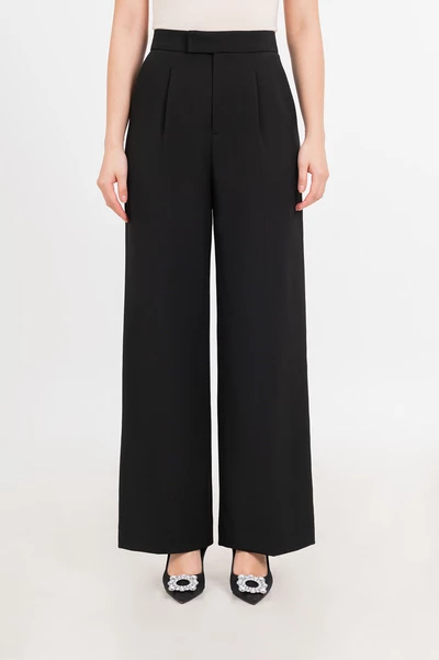 Black Poise Pants - Quần Tây ống suông