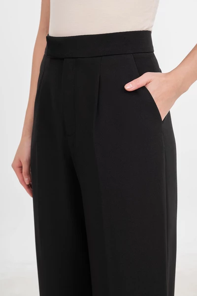 Black Poise Pants - Quần Tây ống suông