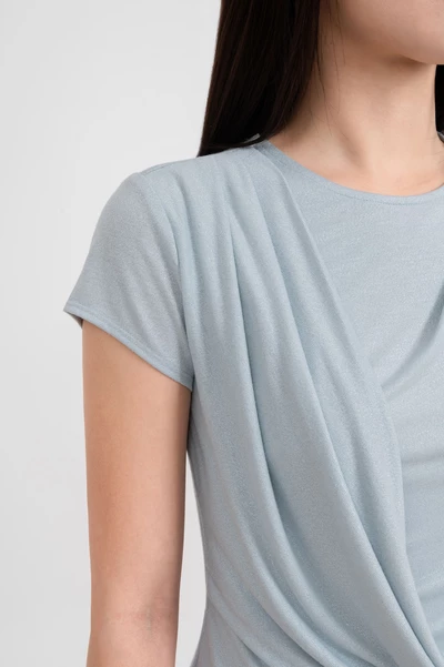 Simple Pleat Tee - Áo thun xếp ly