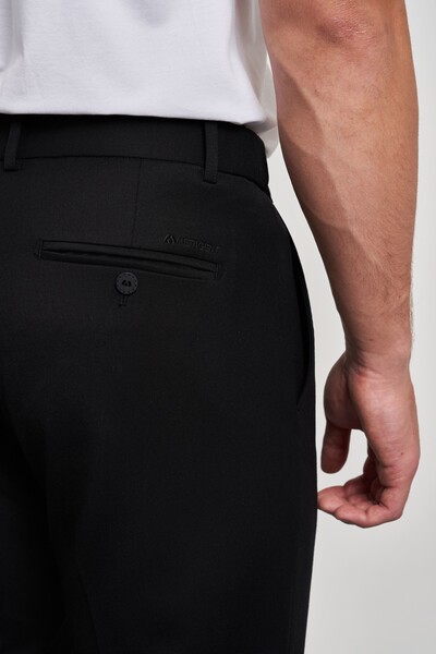Quần Âu Simple Luxe cropped Slim fit