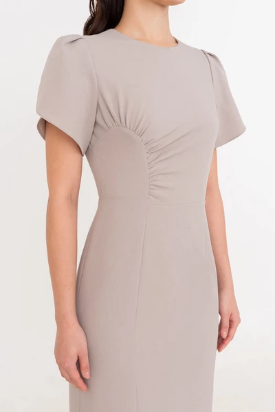 Chic Pleated Dress - Đầm ôm Tuytsi