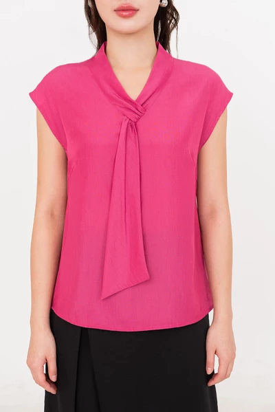 Elegant Silk Blouse - Áo sơ mi lụa