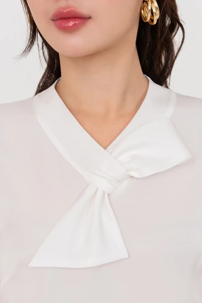 Elegant Silk Blouse - Áo sơ mi lụa
