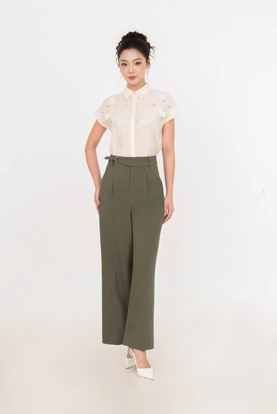 Citrus Wind Pants - Quần Tuytsi cách điệu