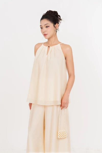 Cloud Drift Pants – Quần dài ống suông lụa