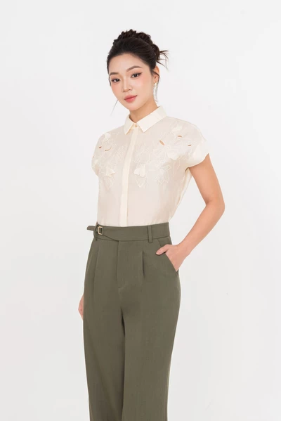 Citrus Wind Pants - Quần Tuytsi cách điệu