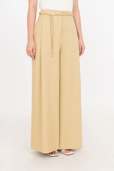 Golden Dune Pants – Quần suông lưng cao