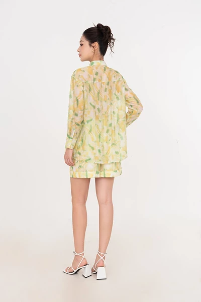 Canopy Shorts - Quần shorts Tencel họa tiết