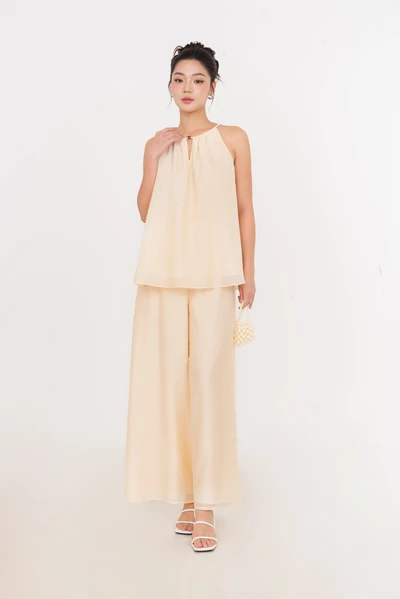 Cloud Drift Pants – Quần dài ống suông lụa